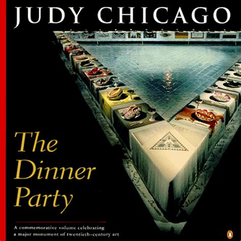 judy chicago dinner party book